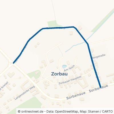 Zorbauer Bergstraße Lützen Zorbau 