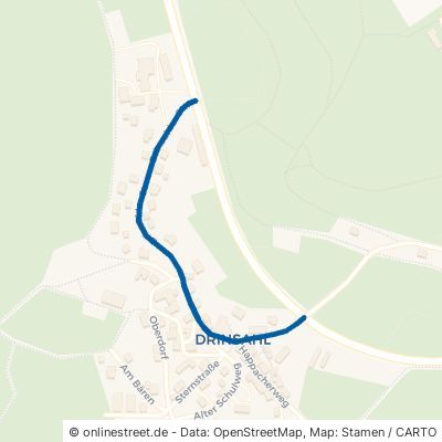 Drinsahler Straße Nümbrecht Grötzenberg 