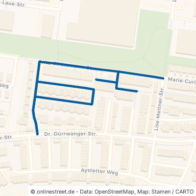 Fritz-Strassmann-Straße Augsburg Kriegshaber 