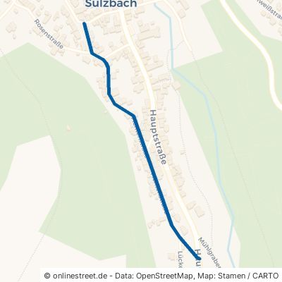 Fichtenstraße Billigheim Sulzbach 
