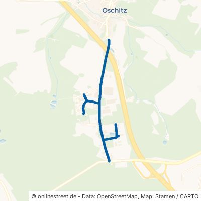 Industriestraße Schleiz Oschitz 