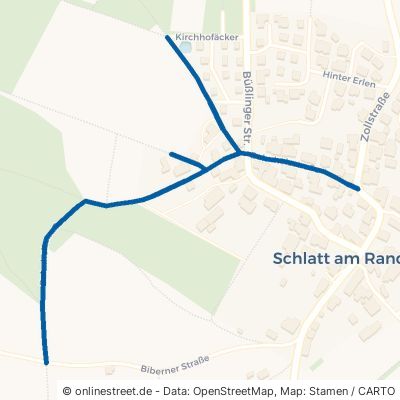 Bahnholzstraße Hilzingen Schlatt 