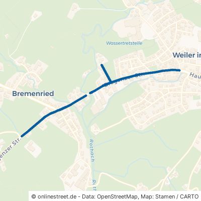 Bregenzer Straße Weiler-Simmerberg Weiler 