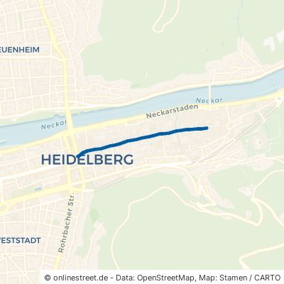 Hauptstraße 69117 Heidelberg Altstadt Kernaltstadt