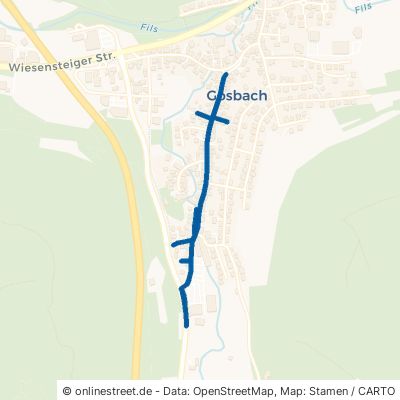 Drackensteiner Straße Bad Ditzenbach Gosbach 