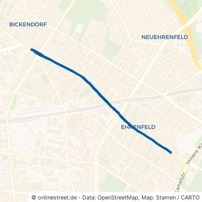 Venloer Straße Köln Ehrenfeld 