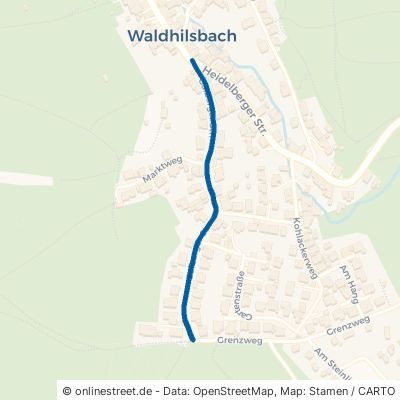 Gaiberger Straße Neckargemünd Waldhilsbach 