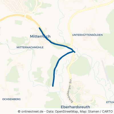 Eberhardsreuther Weg Schönberg Mitternach 