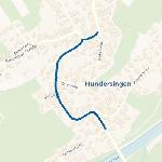 Ortsstraße Herbertingen Hundersingen 