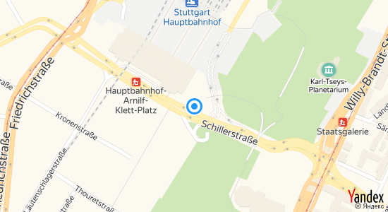 Wagengutbahnhof 70173 Stuttgart Mitte 