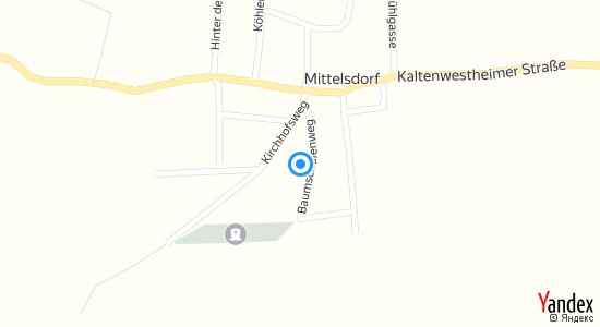 Baumschulenweg 98634 Kaltenwestheim Mittelsdorf 