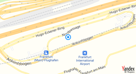 Frankfurt Airport-Center 60549 Frankfurt am Main Flughafen 