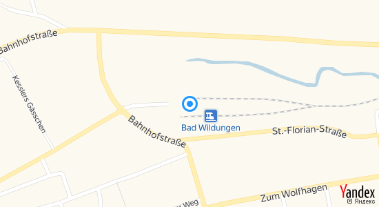 Bahnhof 34537 Bad Wildungen 