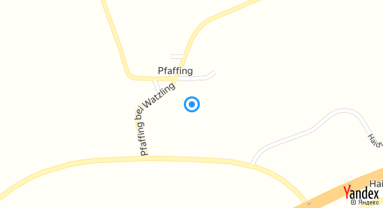 Pfaffing B. Watzling 84405 Dorfen Pfaffing b. Watzling 