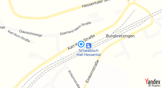 Bahnhof Hessental 74523 Schwäbisch Hall Hessental 