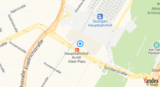 Hauptbahnhof-Arkaden, Stuttgart Hauptbahnhof 70173 Stuttgart Stuttgart-Mitte