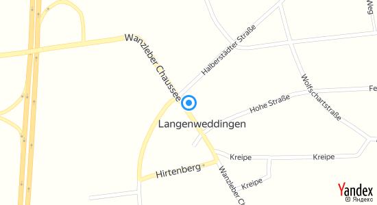 Wanzlebener Str. Sülzetal Langenweddingen 