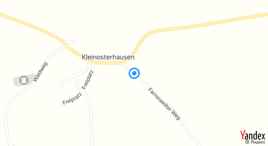 Farnstädter Weg 06295 Eisleben Kleinosterhausen 