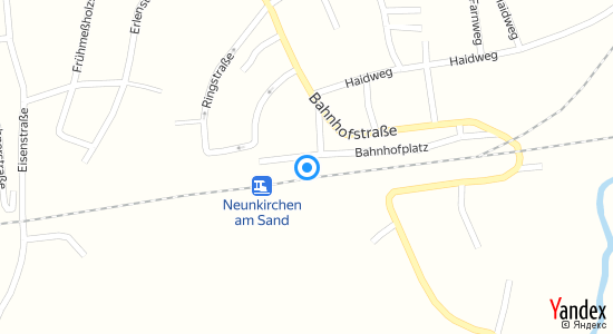 Bahnhofplatz 91233 Neunkirchen am Sand Neunkirchen 