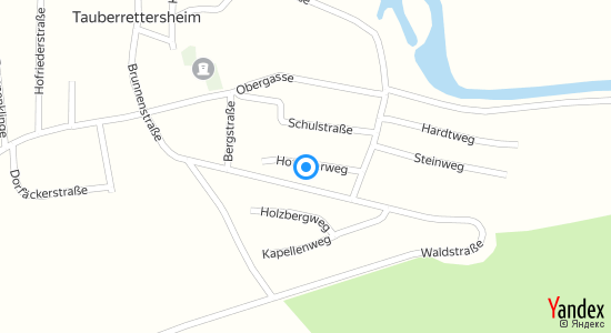 Hofäckerweg 97285 Tauberrettersheim 