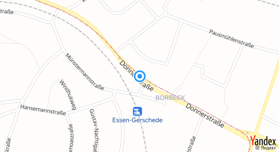 Nachtexpress Borbeck Bf > Essen Hbf 45357 Essen IV 