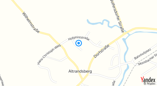 Nothaftweg 93468 Miltach Altrandsberg 