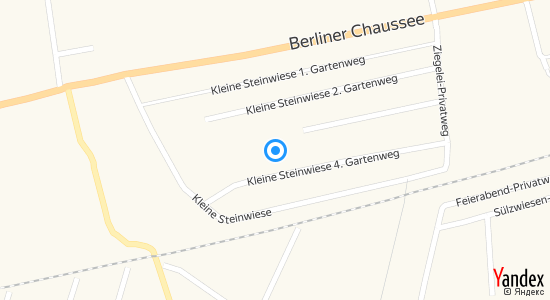 Kleine Steinwiese 4. Gartenweg 39114 Magdeburg Berliner Chaussee Berliner Chaussee