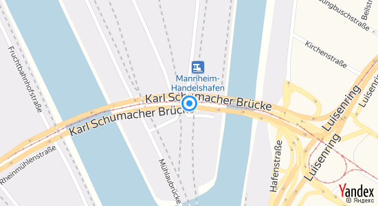 Verbindungskanal Linkes Ufer Mannheim Mühlauhafen 