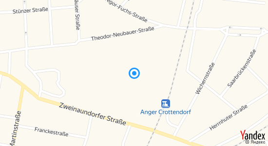 Tschammerstraße 04318 Leipzig Anger-Crottendorf 