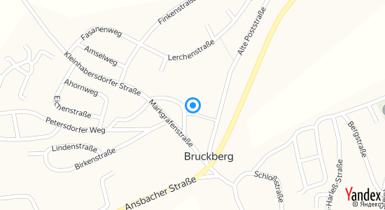 Zochaweg 91590 Bruckberg 