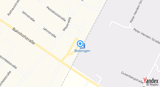 Bahnhofplatz 86399 Bobingen 