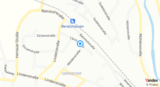 Lärchenweg Beratzhausen 