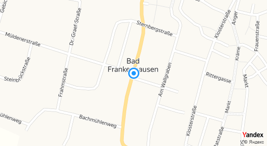 Kyffhäuserstraße (Unstrut-Werra-Radweg) 06567 Bad Frankenhausen 