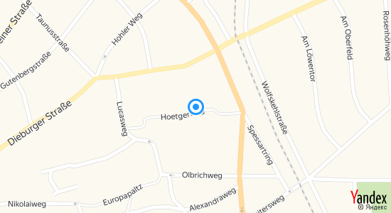 Hoetgerweg 64287 Darmstadt 