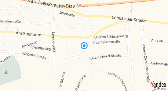 Klopffleischstraße 07749 Jena Wenigenjena