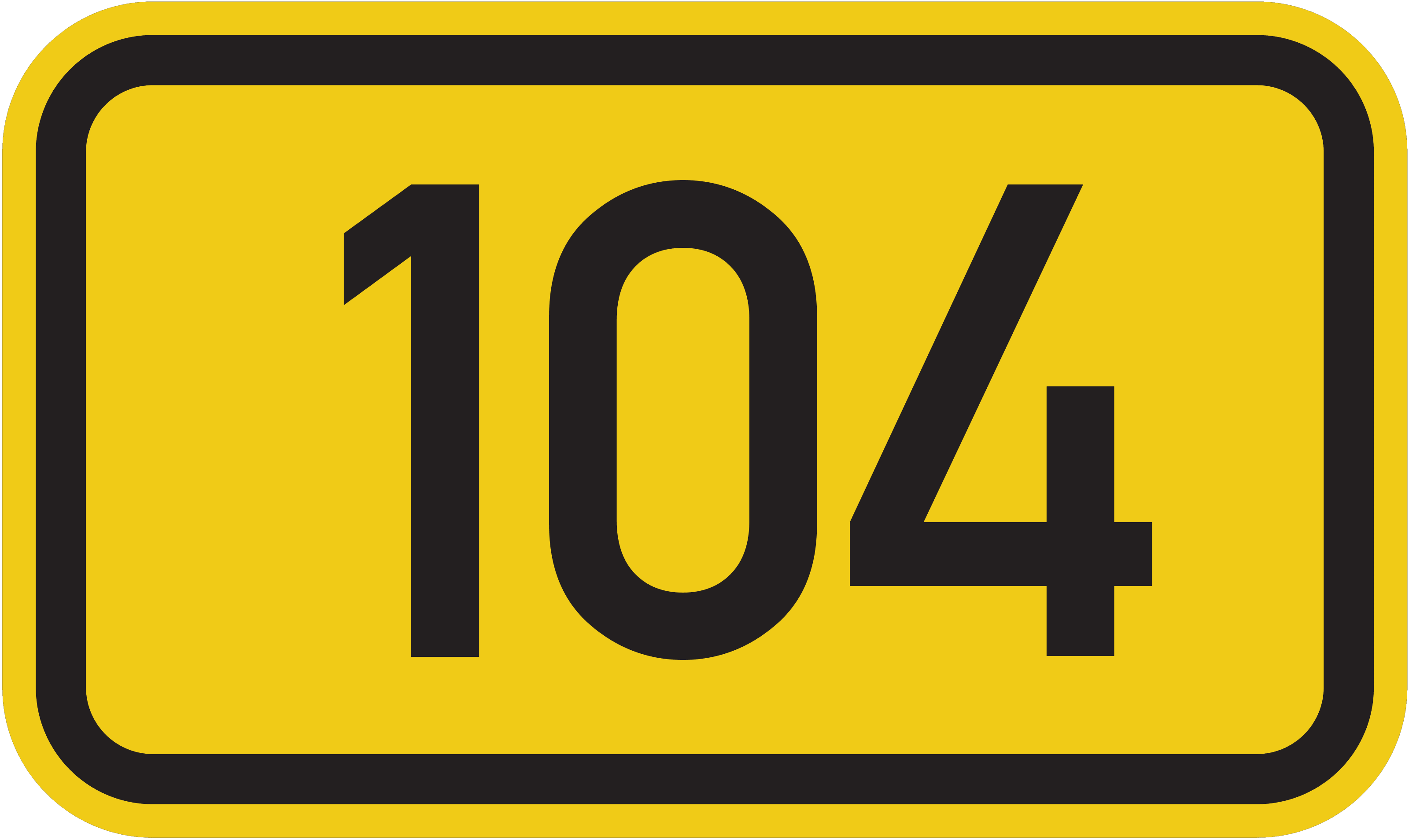 Bundesstraße B 104