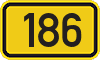 Bundesstraße B 186