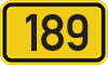 Bundesstraße B 189