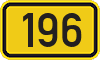 Bundesstraße B 196