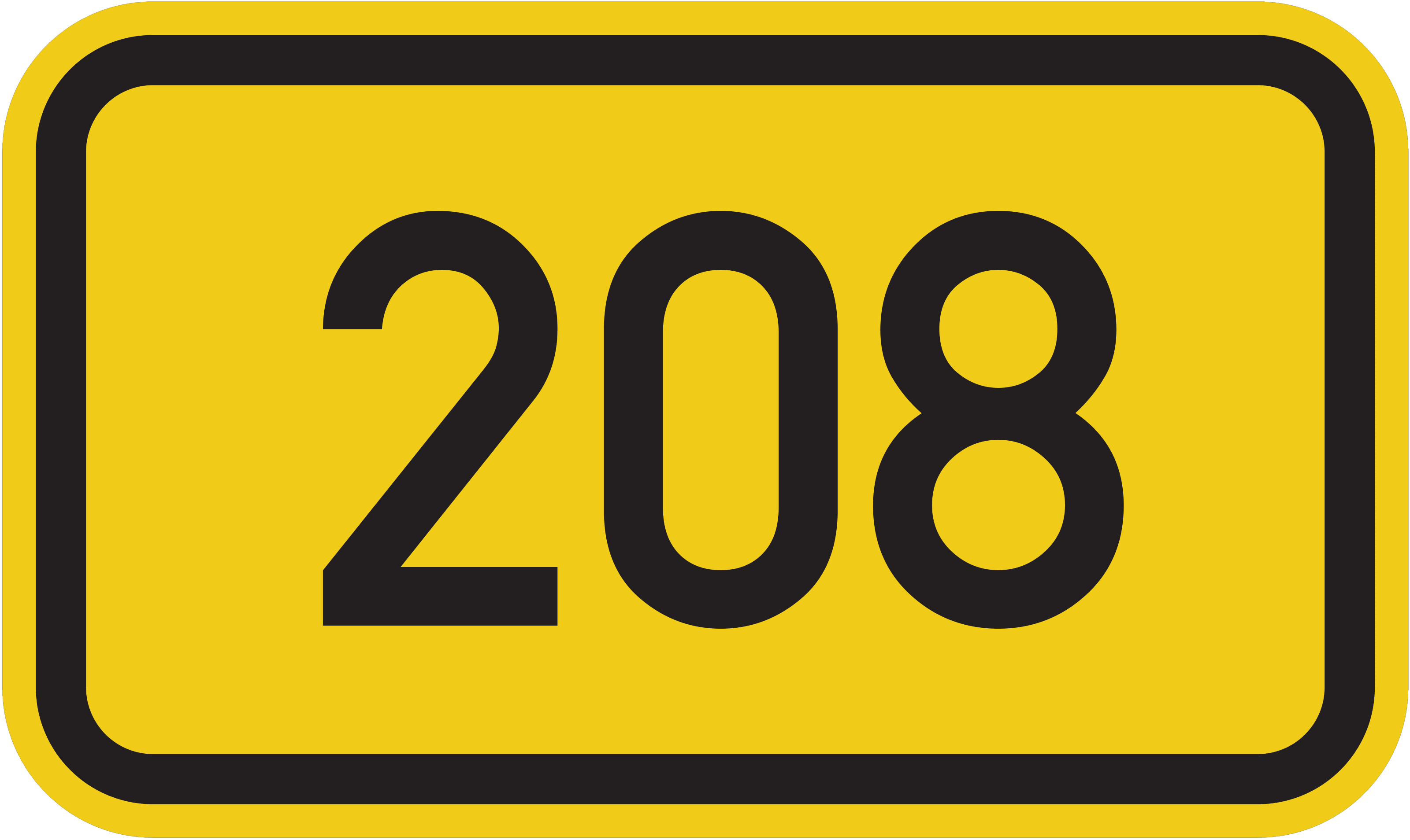 Bundesstraße B 208
