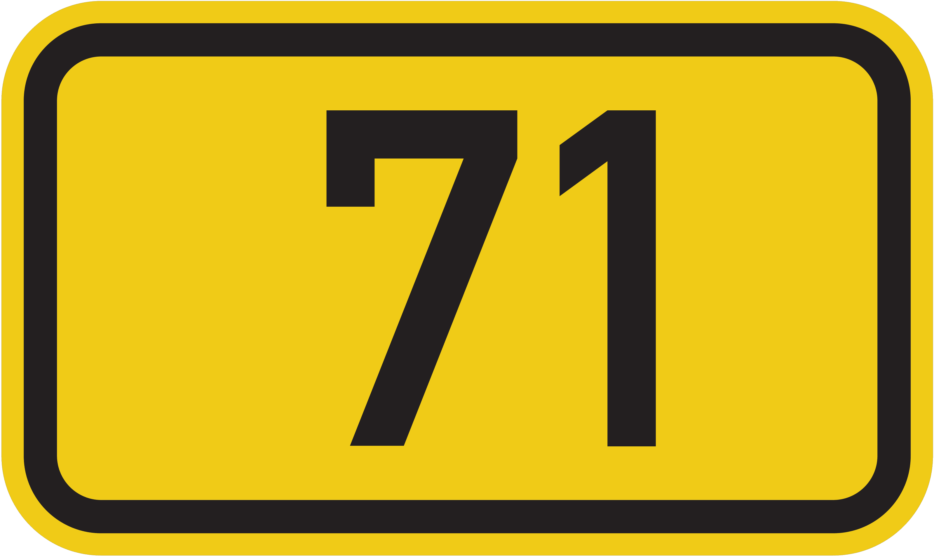Bundesstraße B 71