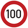 Höchstgeschwindigkeit: 100 km/h