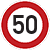 Schloßweg in Feldkirchen-Westerham: Zulässive Höchstgeschwindigkeit 50
