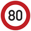 Höchstgeschwindigkeit: 80 km/h