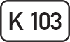 Bundesstraße K 103