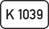 Kreisstraße K 1039