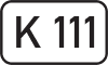 Bundesstraße K 111