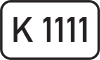 Kreisstraße K 1111