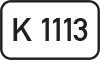 Kreisstraße K 1113