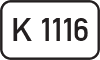 Kreisstraße K 1116